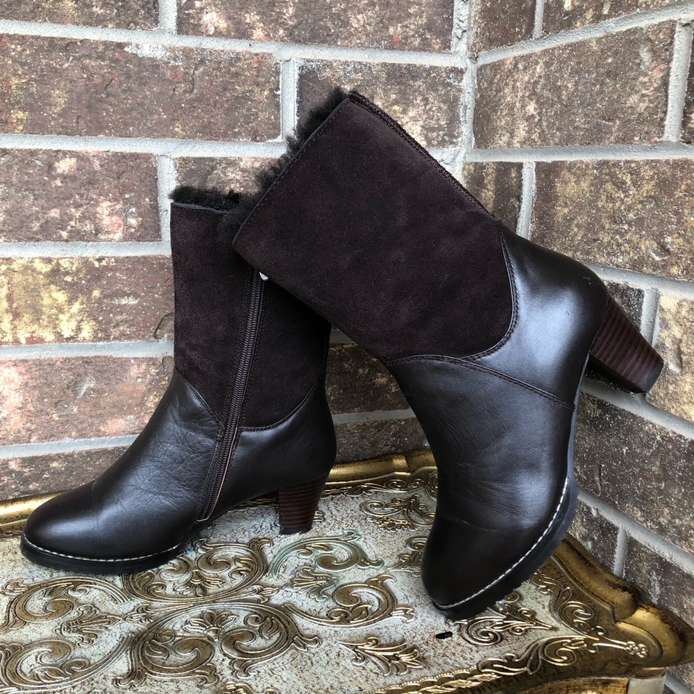 Elegant Brown Women's Boots
